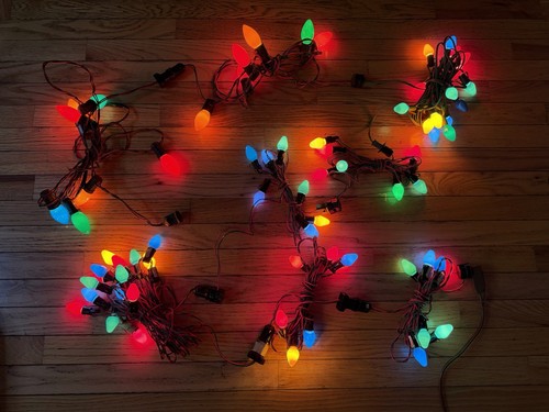 Vintage christmas string - christmas, c7