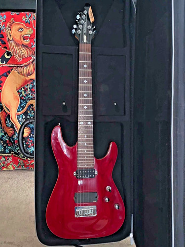 Red 1999 schecter diamond - red,