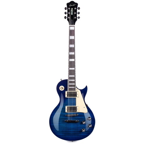 Blue string electric guitar - blue, 7-string