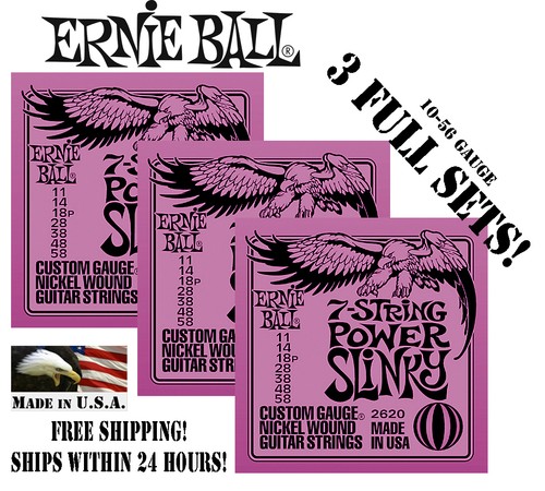 Packs ernie ball - *3,
